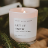 Let It Snow Soy Candle (11 oz)