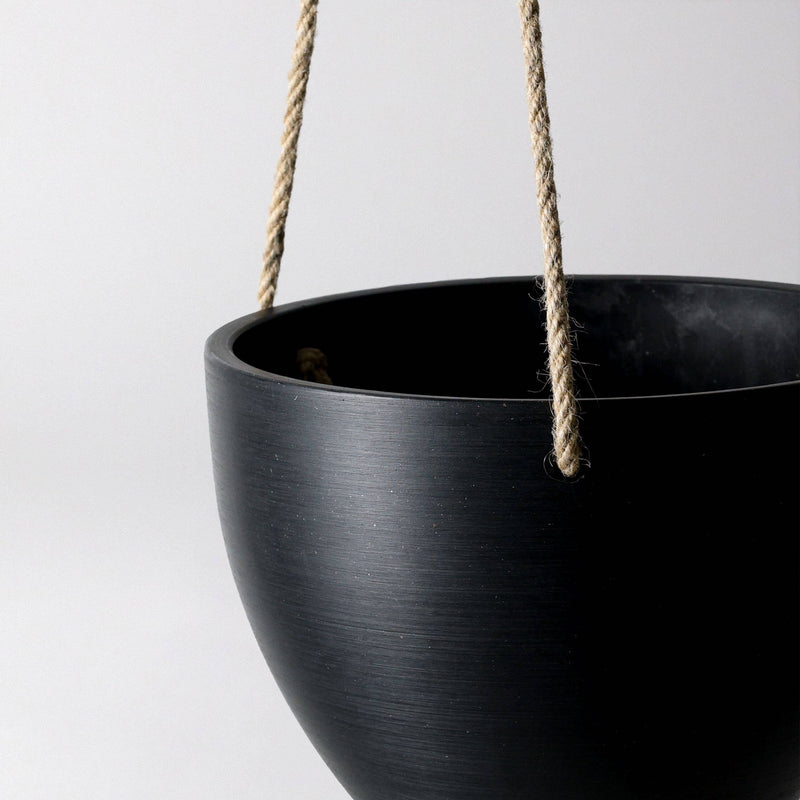 8" Signature Stone Hanging Planter Pot