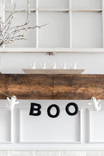 Halloween Garland: BOO Ghost Decor